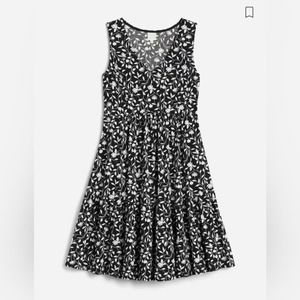 Kaileigh Black and White Sundress